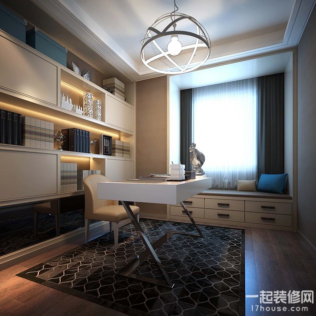 明灯静观屋 书房灯具安装攻略